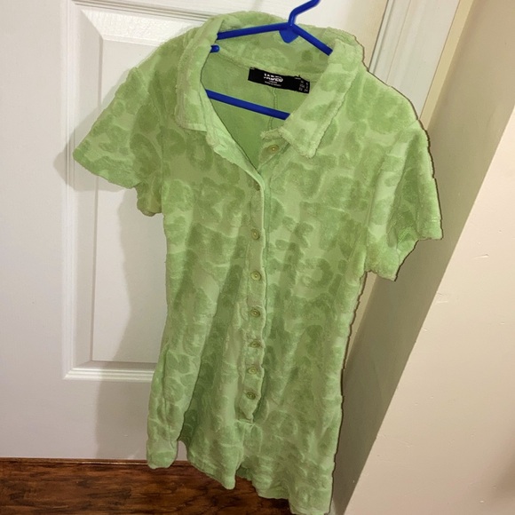 Jaded London Green Towel Playsuit Jumpsuit - Picture 3 of 4